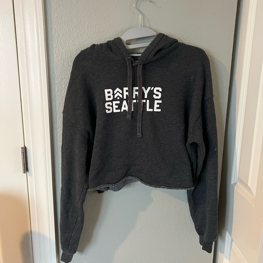 Barry’s Bootcamp Seattle Cropped Hoodie